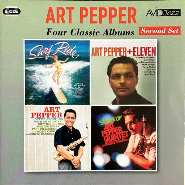 Art Pepper – Four Classic Albums - Second Set - 2 x CD ALBUM SET - NEW