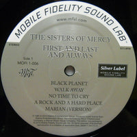 The Sisters Of Mercy – First And Last And Always - VINYL LP (used) MOBILE FIDELITY AUDIOPHILE ISSUE