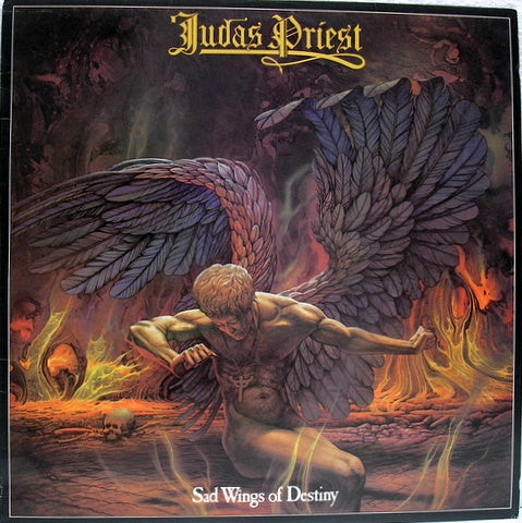 Judas Priest – Sad Wings Of Destiny - ORIGINAL 1976 ISSUE VINYL LP (used)