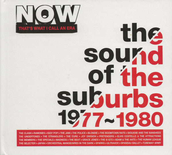 Now That's What I Call An Era The Sound Of The Suburbs 1977~1980 - 4 x CD SET (NEW)