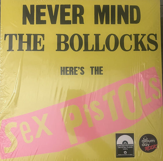 Sex Pistols – Never Mind The Bollocks Here's The Sex Pistols - NAD25 CLEAR VINYL (NEW)