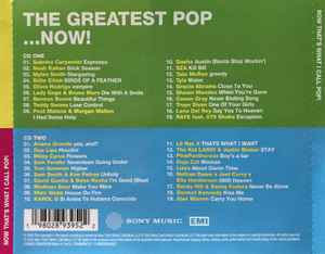 Now That's What I Call Pop! 2 x CD Set