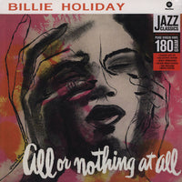 Billie Holiday – All Or Nothing At All - VINYL LP - NEW