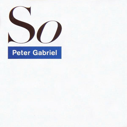 Peter Gabriel – So 25th Anniversary Deluxe Edition 4 x CD/ 2x DVD/ LP/ 12"/ 60 page Casebound book