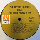 The Flying Burrito Bros – The Gilded Palace Of Sin - ORIGINAL 1969 USA ISSUE VINYL LP (used)