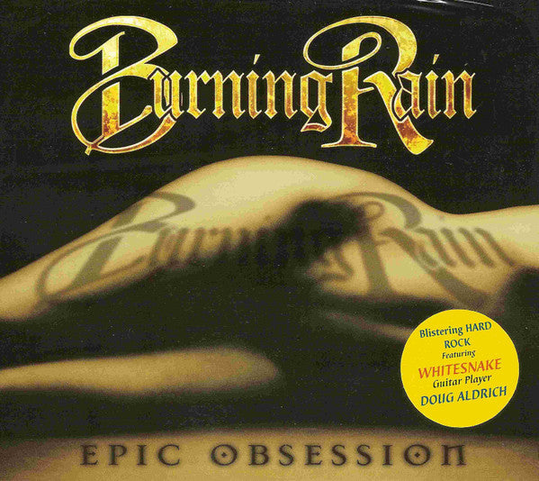 Burning Rain ‎– Epic Obsession - CD ALBUM in DIGIPAK (used)