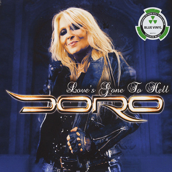 Doro – Love's Gone To Hell - BLUE COLOURED VINYL 12" (used)