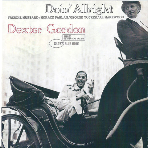 Dexter Gordon - Doin' Allright (1961) - CD (card cover)