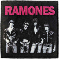 Ramones Printed Patch: Band Photo RAPAT10