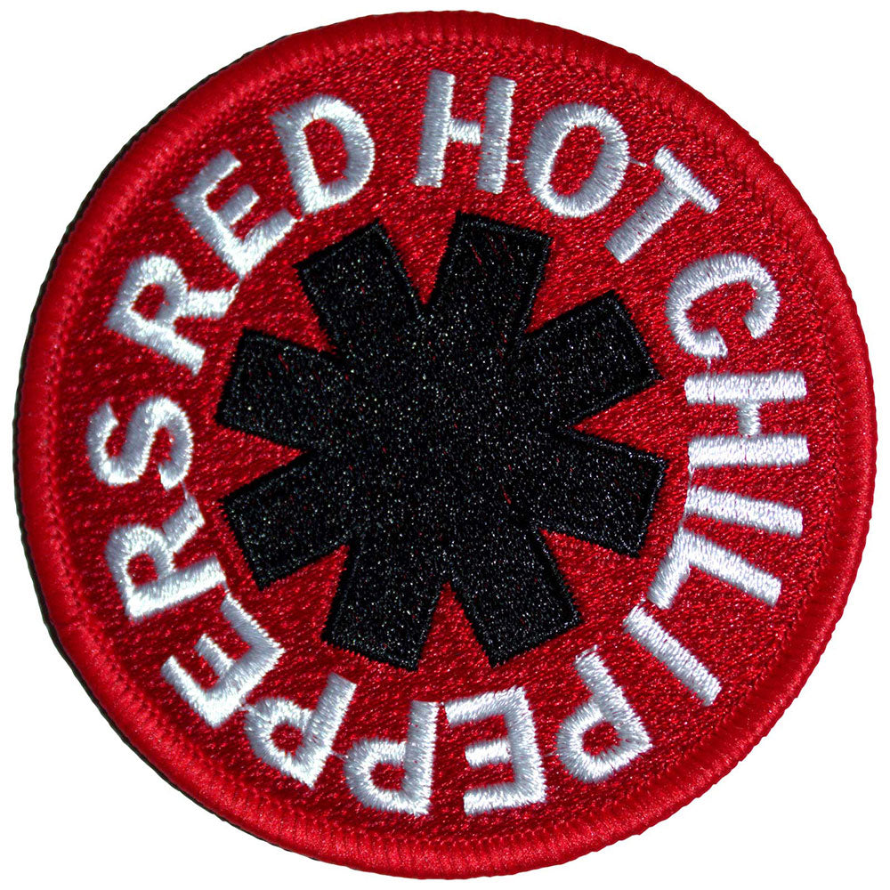 Red Hot Chili Peppers Standard Patch: Asterisk Red (Red)