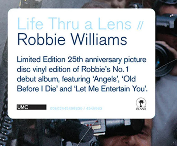 Robbie Williams - Life Thru A Lens - PICTURE DISC VINYL LP