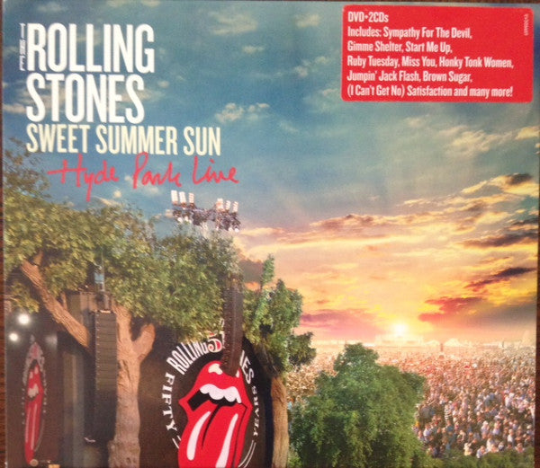 The Rolling Stones – Sweet Summer Sun - Hyde Park Live - 2 x CD & 1 x DVD SET