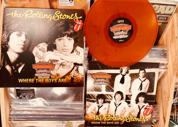 The Rolling Stones – Where The Boys Are - ORANGE COLOURED VINYL LP - NUMBERED (used)