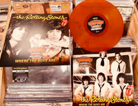 The Rolling Stones – Where The Boys Are - ORANGE COLOURED VINYL LP - NUMBERED (used)