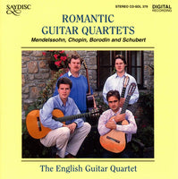 The English Guitar Quartet ‎– Romantic Guitar Quartets - CD ALBUM (used)