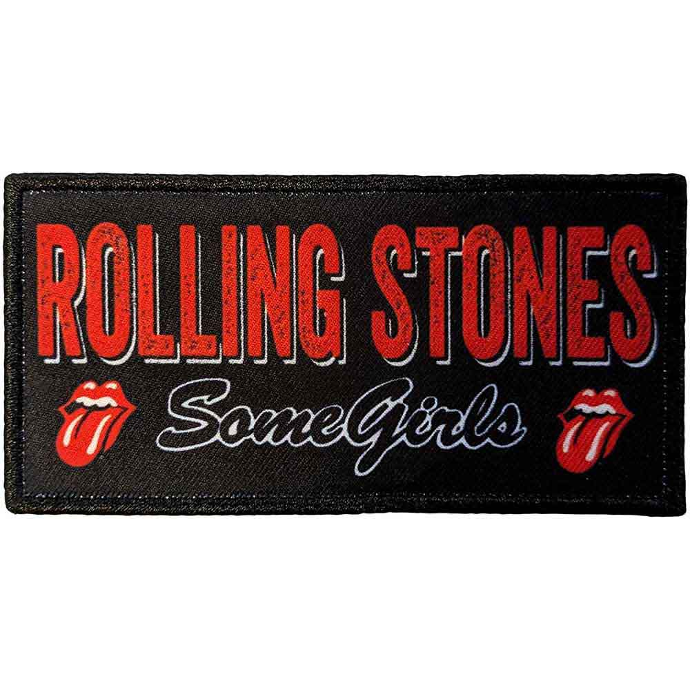 The Rolling Stones Printed Patch: Some Girls Logo