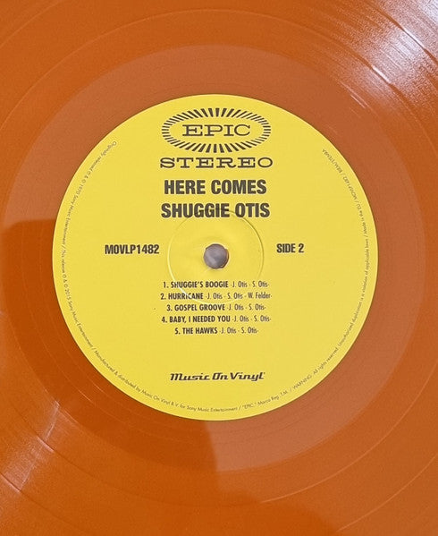 Shuggie Otis – Here Comes Shuggie Otis - ORANGLE GOLD MARBLED COLOURED VINYL 180 GRAM LP