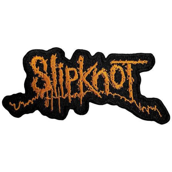 Slipknot Woven Patch: Orange Logo SKPAT13