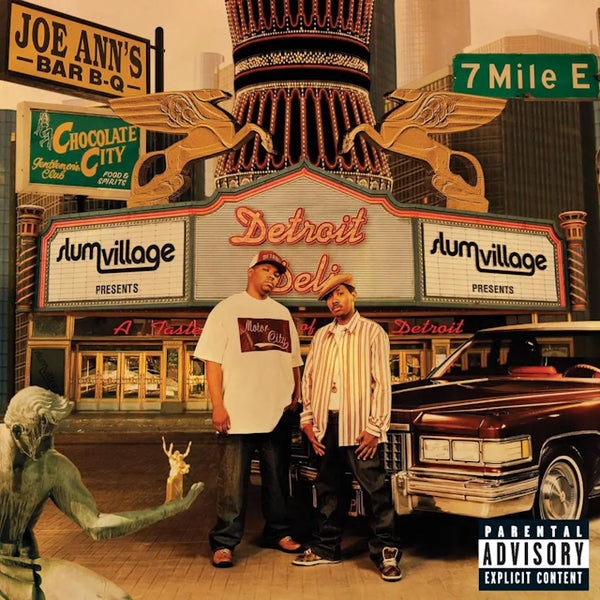 Slum Village - Detroit Deli (A Taste Of Detroit) - SPLATTER COLOURED VINYL LP (RSD24)