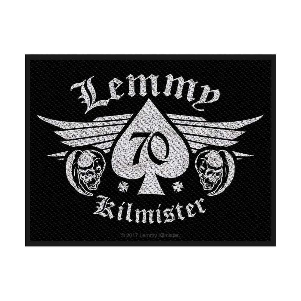 Lemmy Woven Patch: 70 Kilmister
