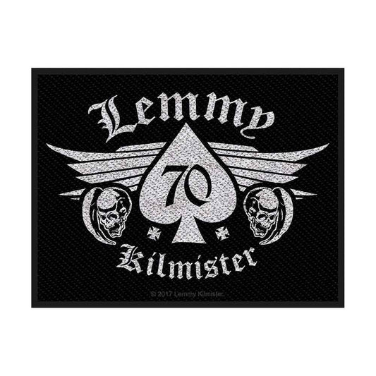 Lemmy Woven Patch: 70 Kilmister