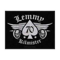 Lemmy Woven Patch: 70 Kilmister (Standard) SP2911