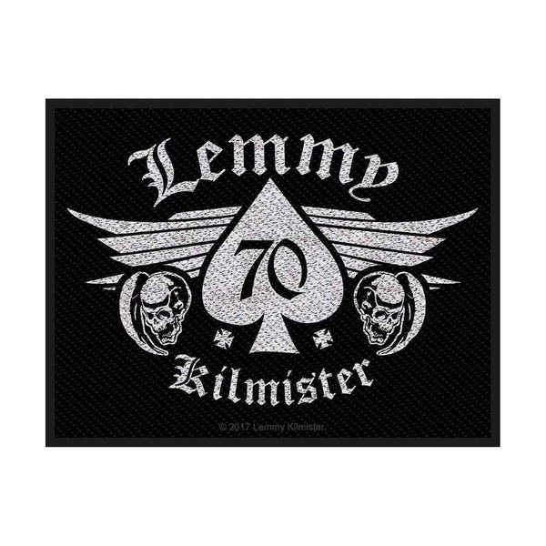 Lemmy Woven Patch: 70 Kilmister (Standard) SP2911