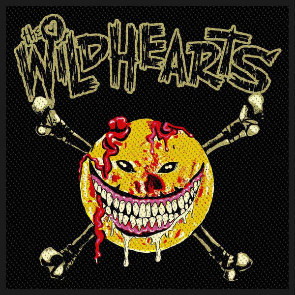 The Wildhearts Woven Patch: Smile Face (Standard) SP3070