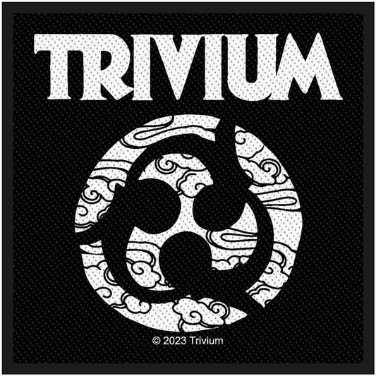 Trivium Woven Patch: Emblem