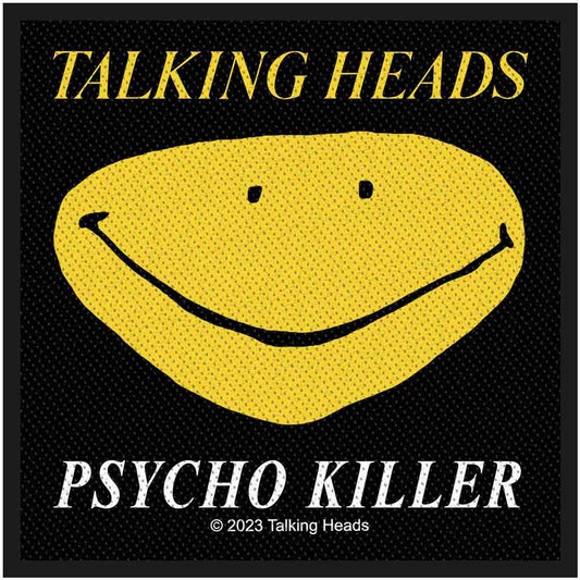 Talking Heads Woven Patch: Psycho Killer