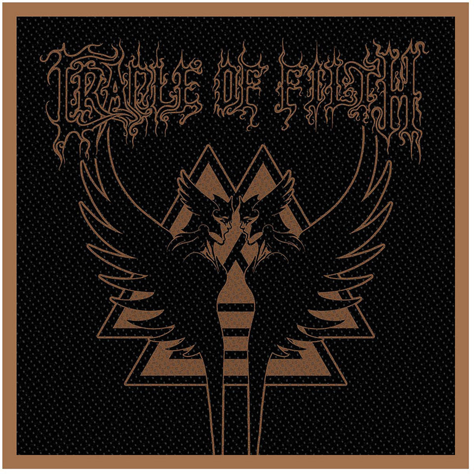 Cradle Of Filth Standard Patch: Valkyrie Sigil