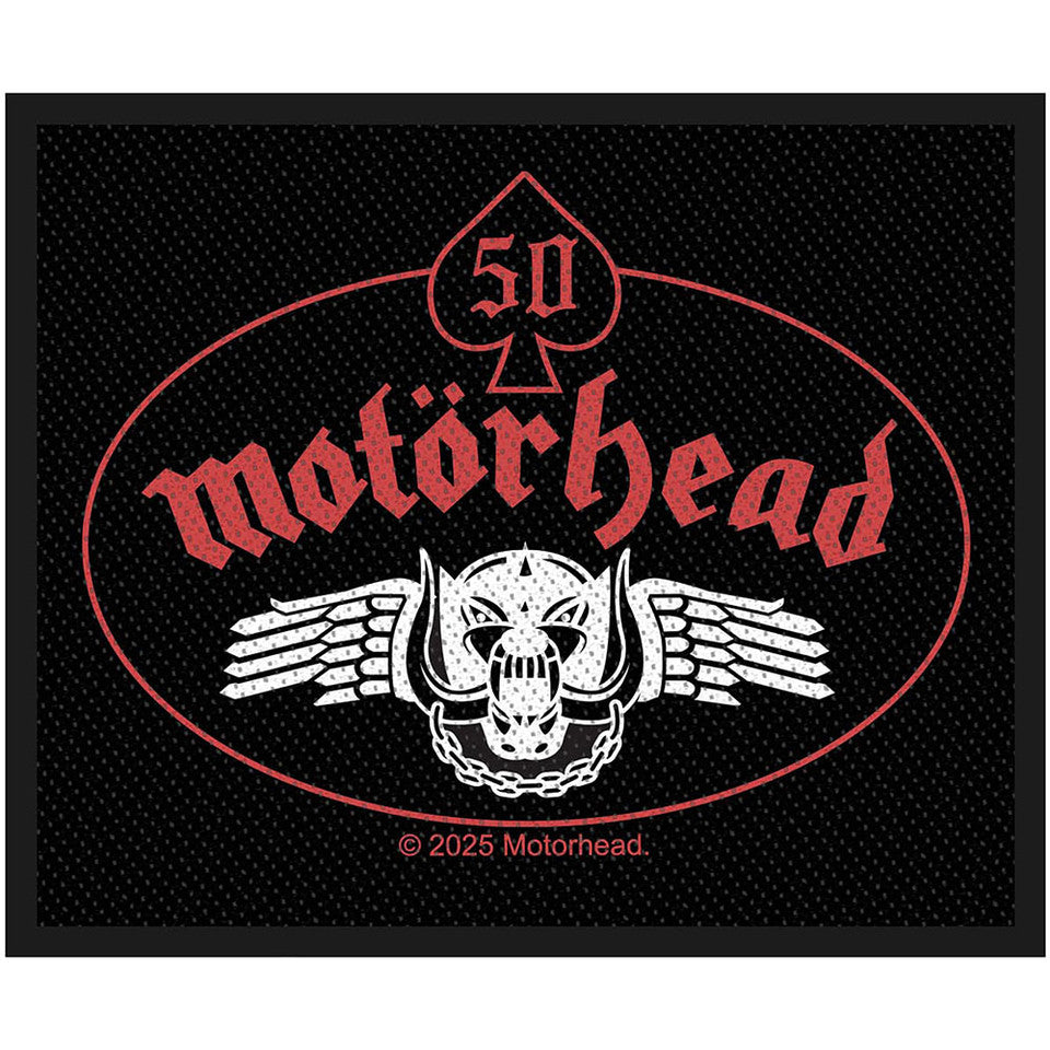 Motorhead Standard Patch: Skull Wing