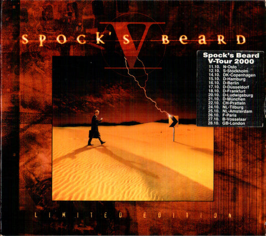 Spock's Beard ‎– V - CD ALBUM in FOLDOUT DIGIPAK (used)