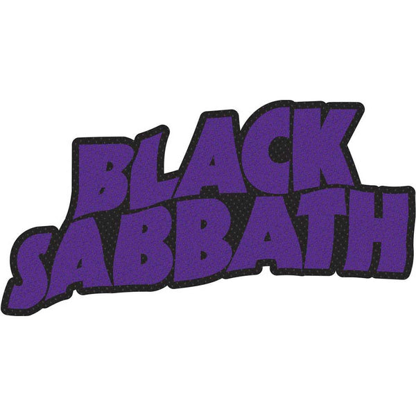 BLACK SABBATH PATCH: LOGO CUT OUT SPR3220