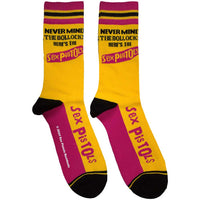 The Sex Pistols Unisex Ankle Socks: Never Mind The Bollocks Stripes SPSCK08MY