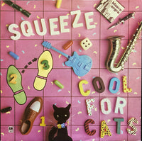 Squeeze – Cool For Cats- ORIGINAL PINK COLOURED VINYL 7" in PICTURE COVER  (used)