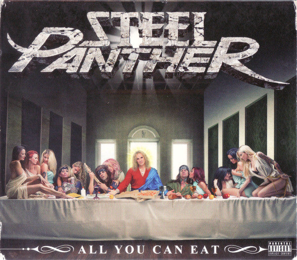 Steel Panther – All You Can Eat - CD ALBUM & DVD SET in SLIPCASE (used)