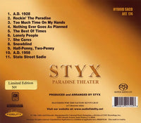 Styx – Paradise Theater - CD ALBUM (used) SACD issue