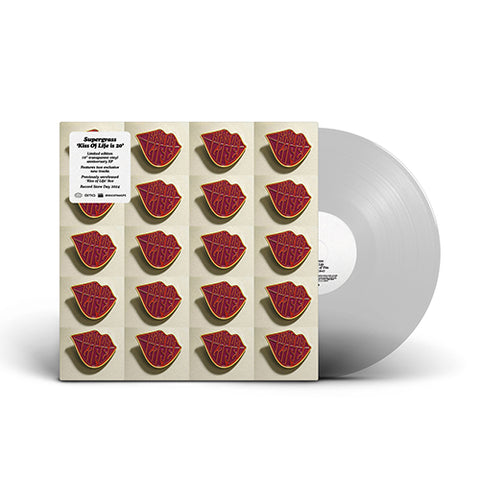Supergrass - Kiss Of Life Is 20 - CLEAR COLOURED VINYL 10" (RSD24)