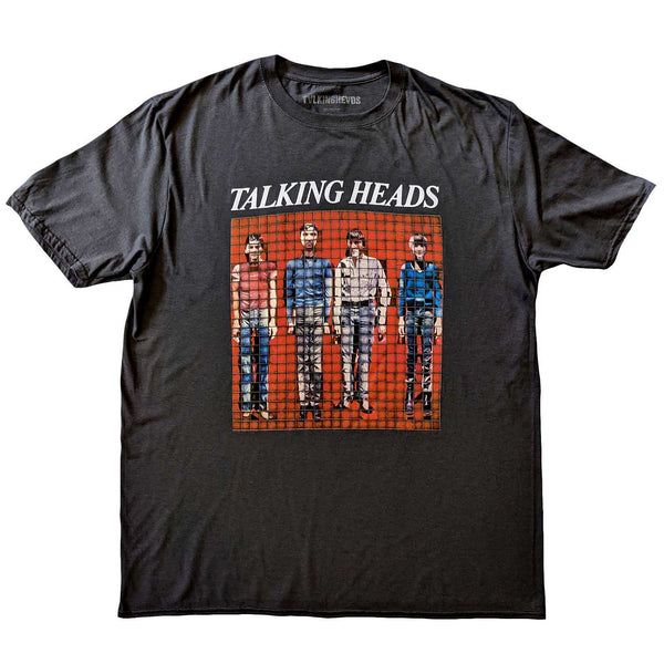 TALKING HEADS T-SHIRT: PIXEL PORTRAIT LARGE TALKTS05MC03