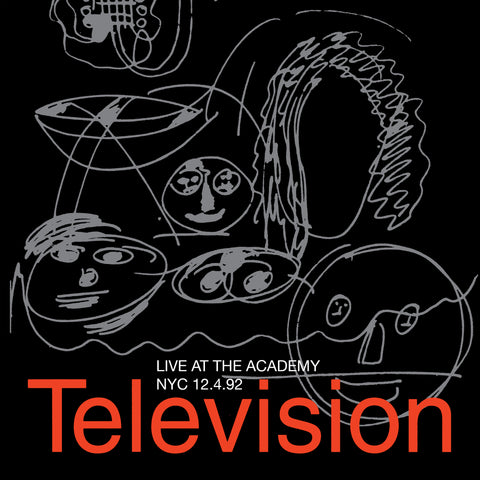 Television - Live At The Academy NYC 12.4.92  - 2 x COLOURED VINYL LP SET (RSD24)