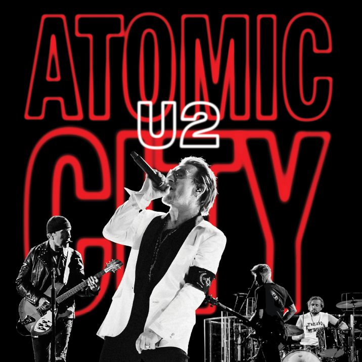 U2 - Atomic City - Live from Sphere - RED COLOURED VINYL 10" (RSD24)