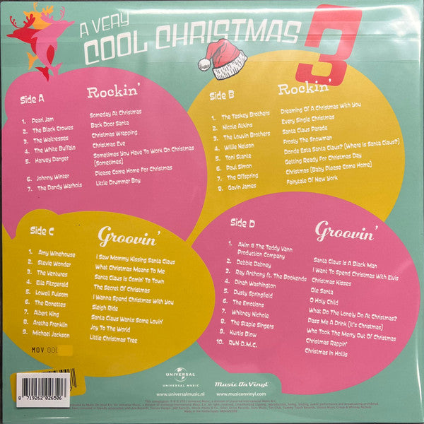 A Very Cool Christmas 3 - 2 x GOLD COLOURED VINYL LP SET