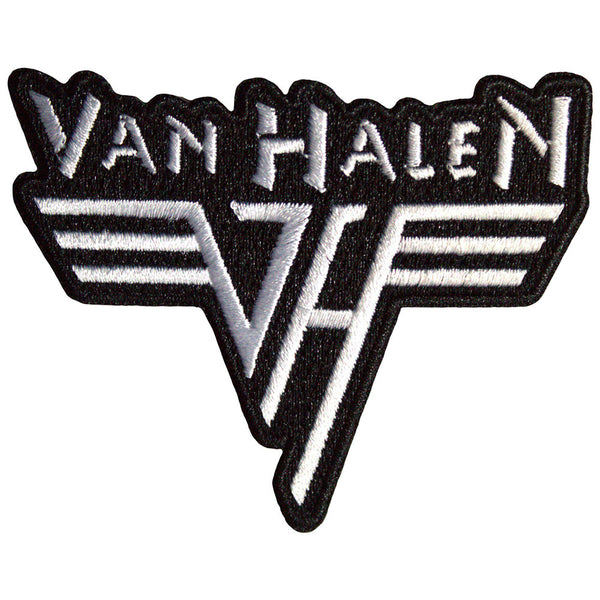 Van Halen Woven Patch: Retro Logo (Standard) VHPAT04