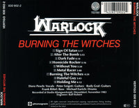 Warlock – Burning The Witches - CD ALBUM (used)