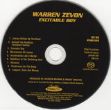 Warren Zevon – Excitable Boy - CD ALBUM (used) SACD issue