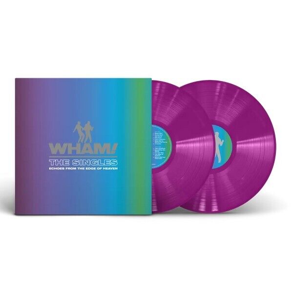 Wham! ‎– The Singles - Echoes from the Edge of Heaven - 2 x NEON VIOLET COLOURED VINYL LP SET - NEW