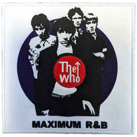 The Who Printed Patch: Maximum R&B (Standard) WHOPAT12