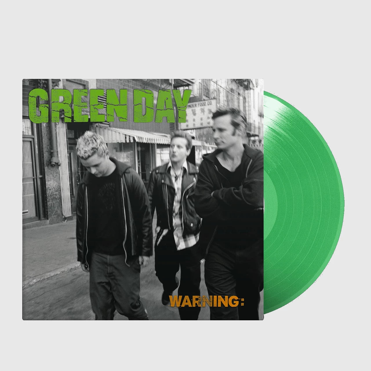 Green Day - Warning - FLUORESCENT GREEN VINYL LP