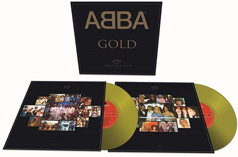Abba - Gold - 2 x GOLD COLOURED VINYL LP SET